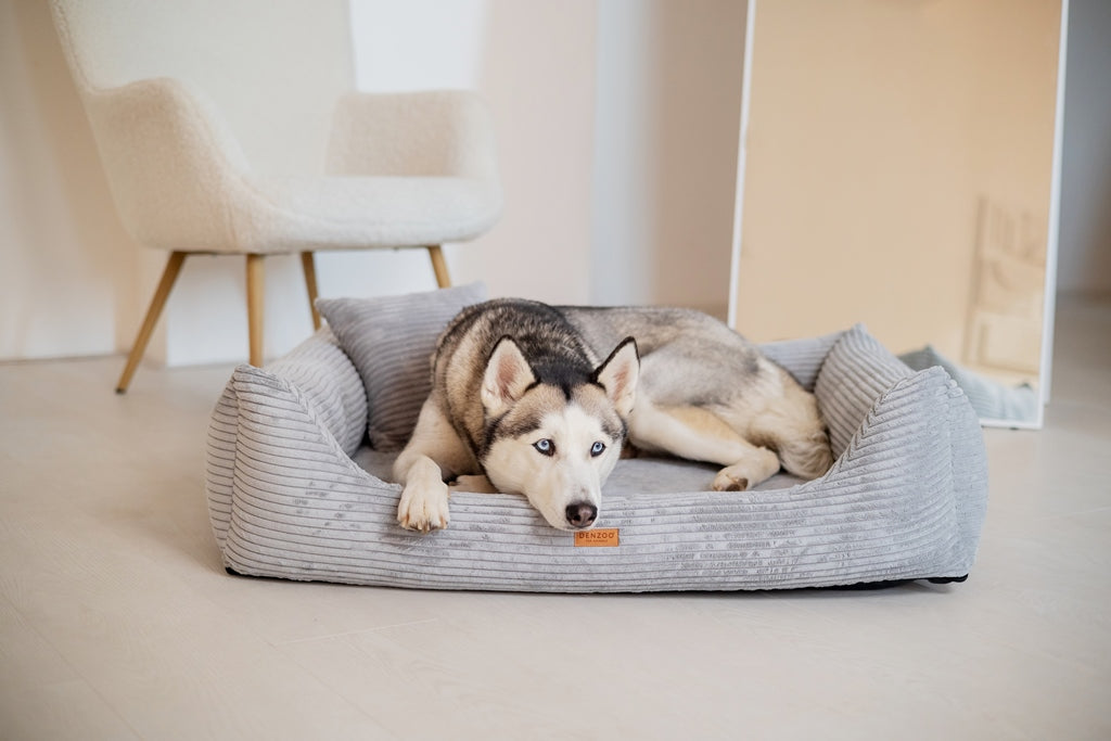 Legowisko Rimini light grey