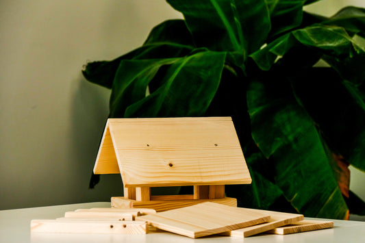 Karmnik dla ptaków DIY zrób to sam