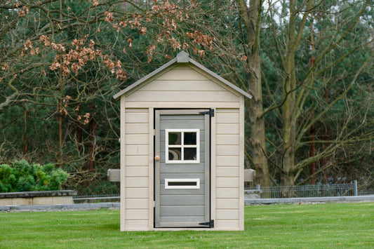 Domek ogrodowy dla dzieci (Beżowy)