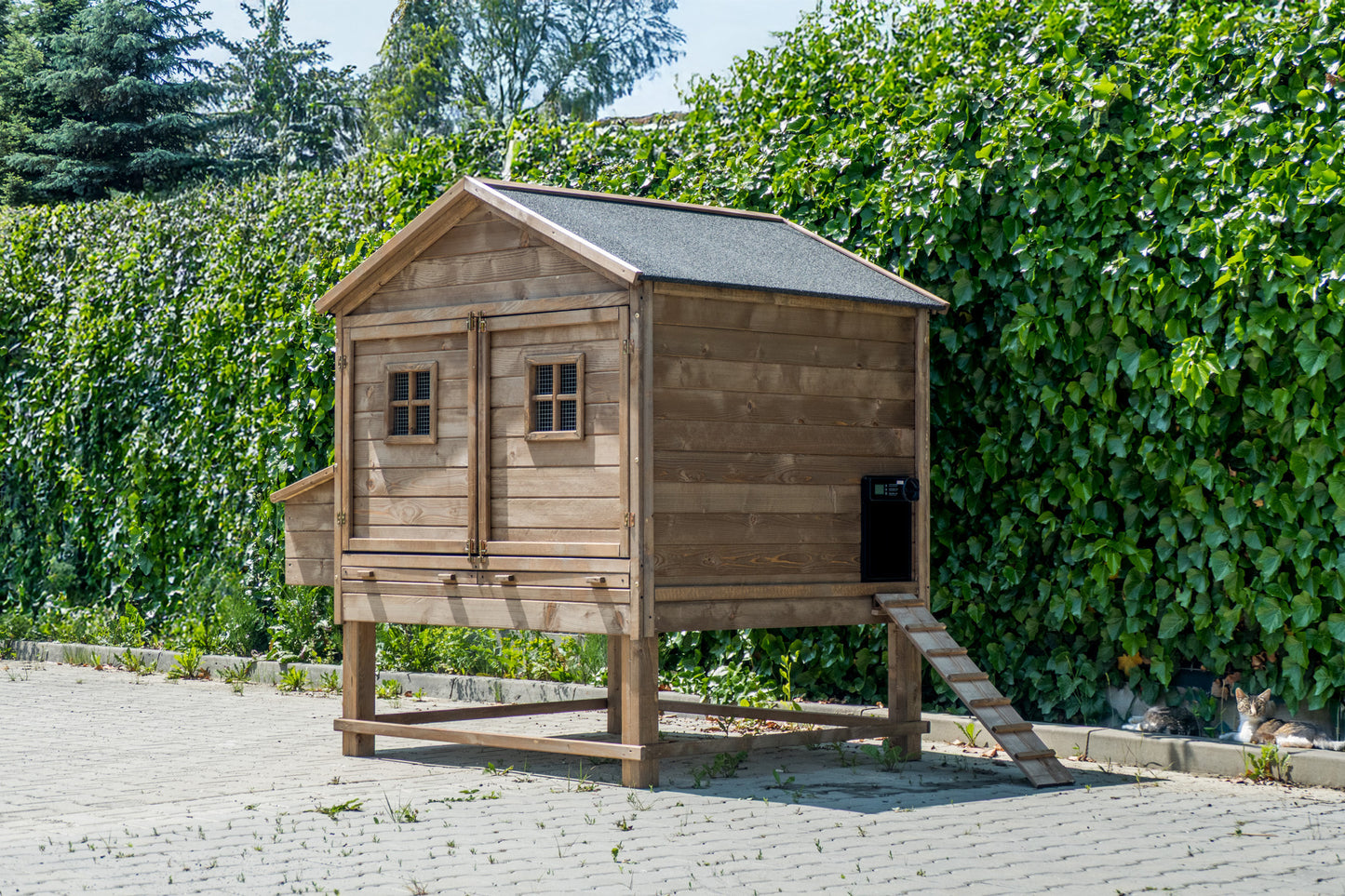 Palace Petite BIG ocieplony z automatem + wysokie nogi