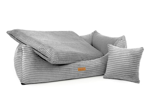 Legowisko Rimini light grey