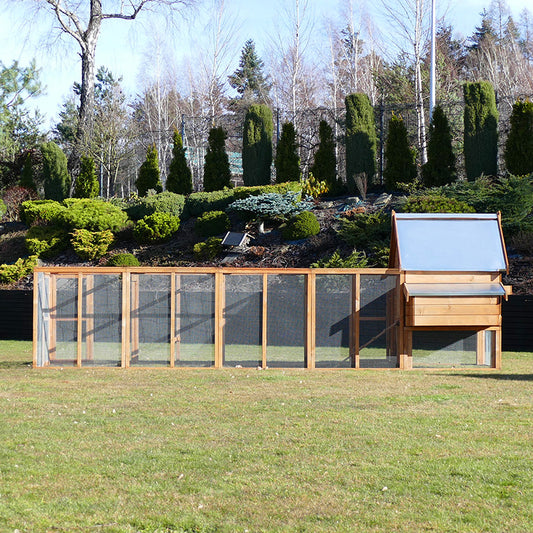 Kurnik CANCUM 12 z metalową szufladą