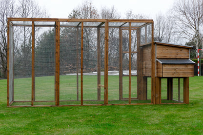 Kurnik ROCKY HIGH  ( + wysoki park 3m + metalowa szuflada )