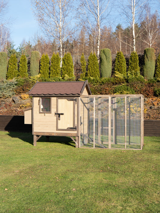 Kurnik Feniks ocieplony premium z wolierą