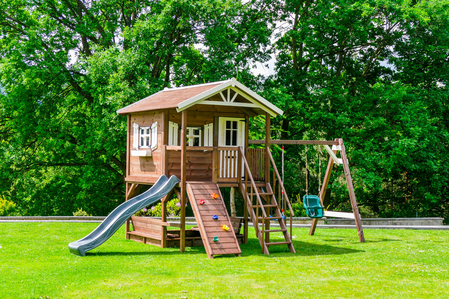 Duży domek ogrodowy Premium dla dzieci