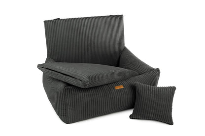 Fotelik samochodowy Milano dark grey