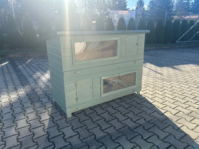 Klatka dla królika Double Bunny ocieplona